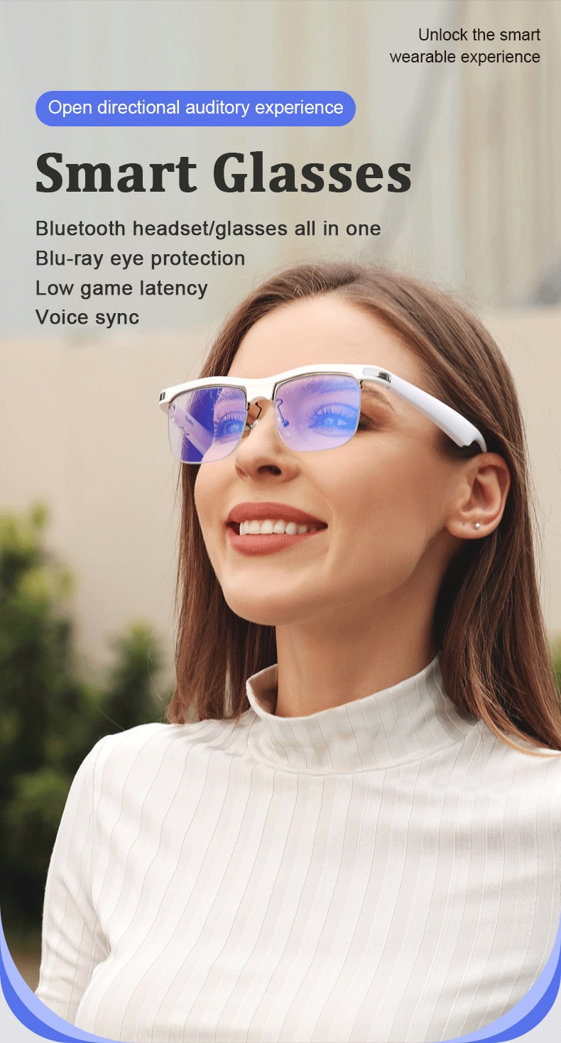 Audio With Music Ai - Inteligentne okulary audio 2026 | Połączenia