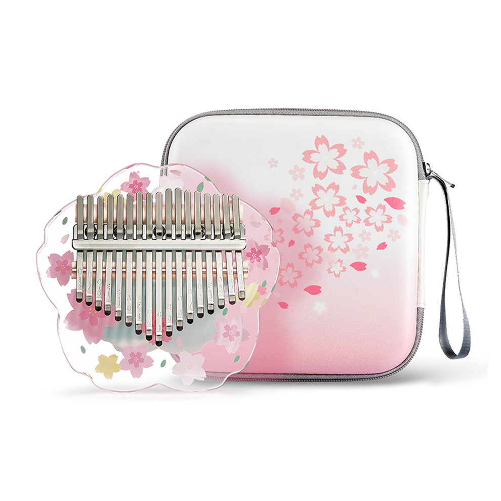 Kalimba Thumb Piano - Hluru Kalimba 21 klawiszy z obudową