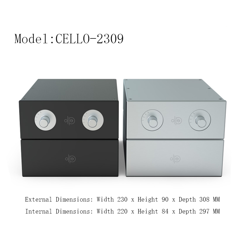 Audio Music Converter - Obudowa przedwzmacniacza Weiliang Audio CELLO 2309,