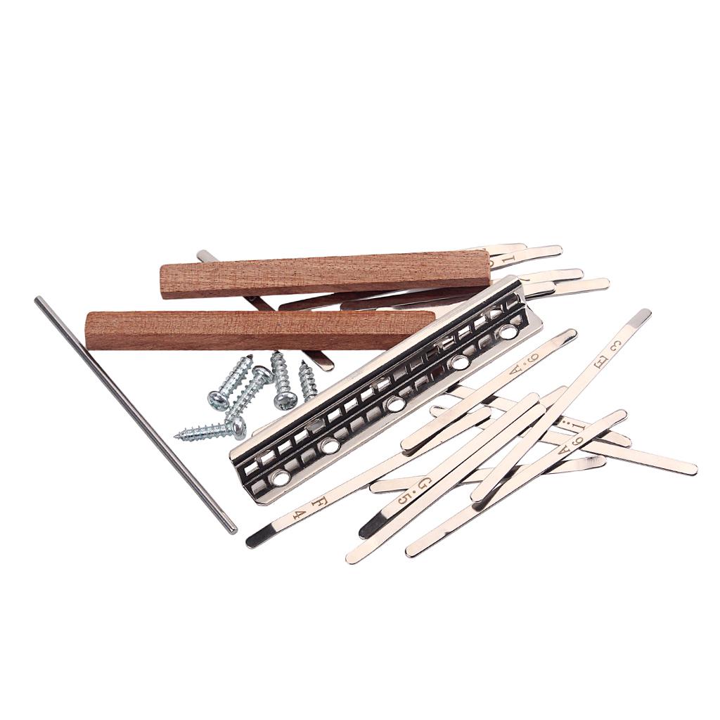 Kalimba Thumb Piano - Zestaw części do samodzielnego montażu kalimby