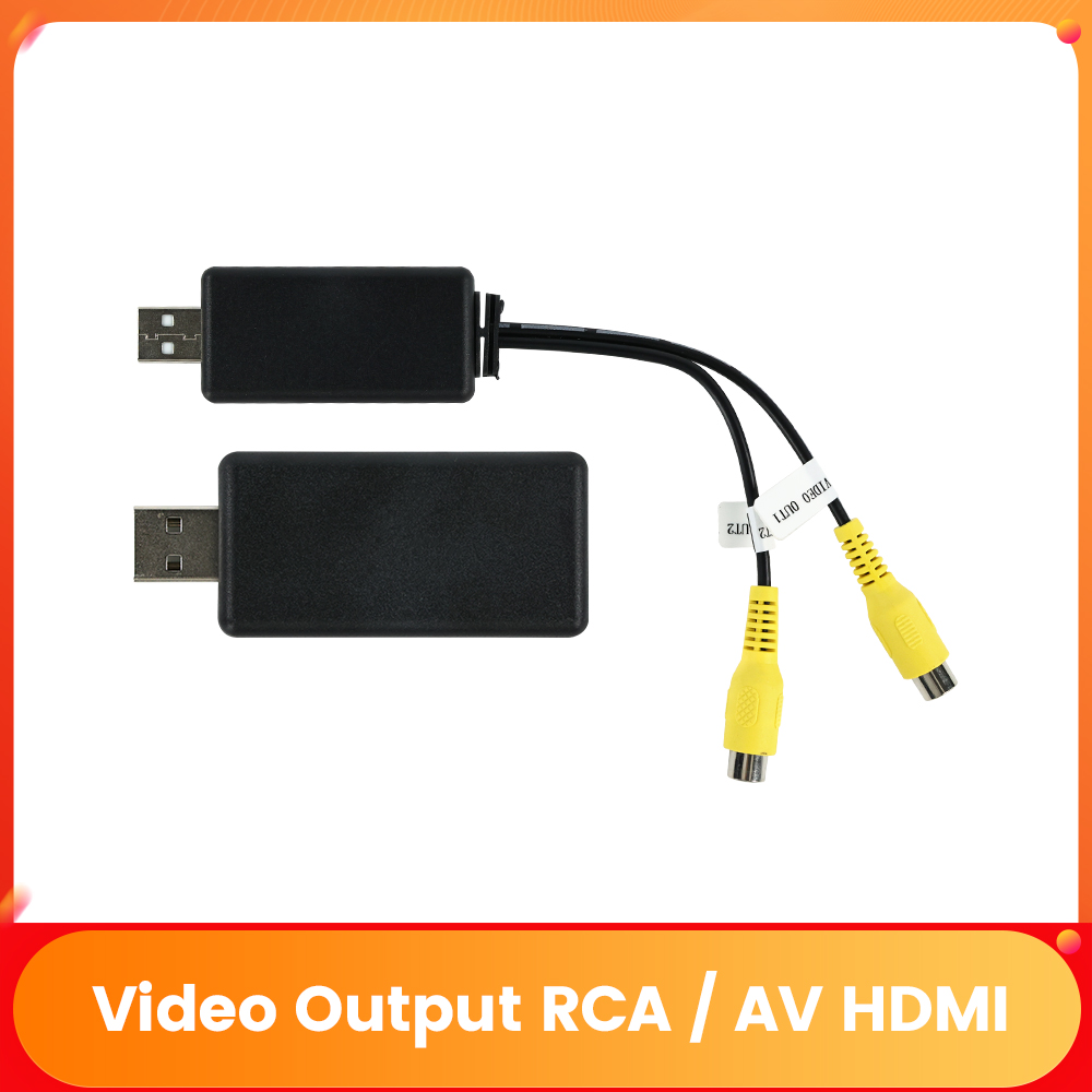 Audio Music Converter - Adapter USB na CVBS RCA Wyjście
