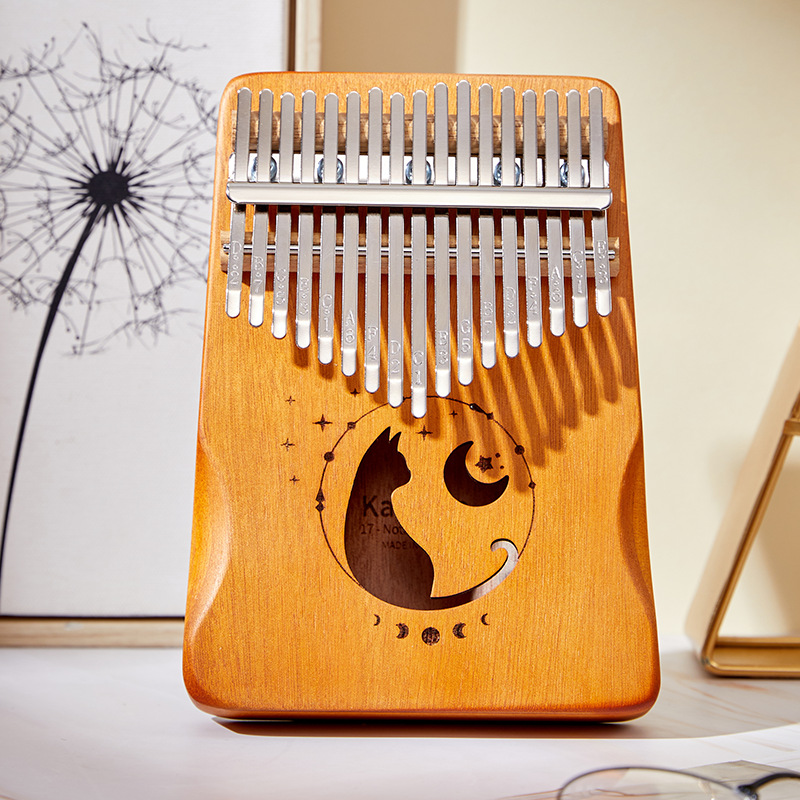 Kalimba Thumb Piano - 17-klawisz Kalimba Gradient Color Design Kciuk