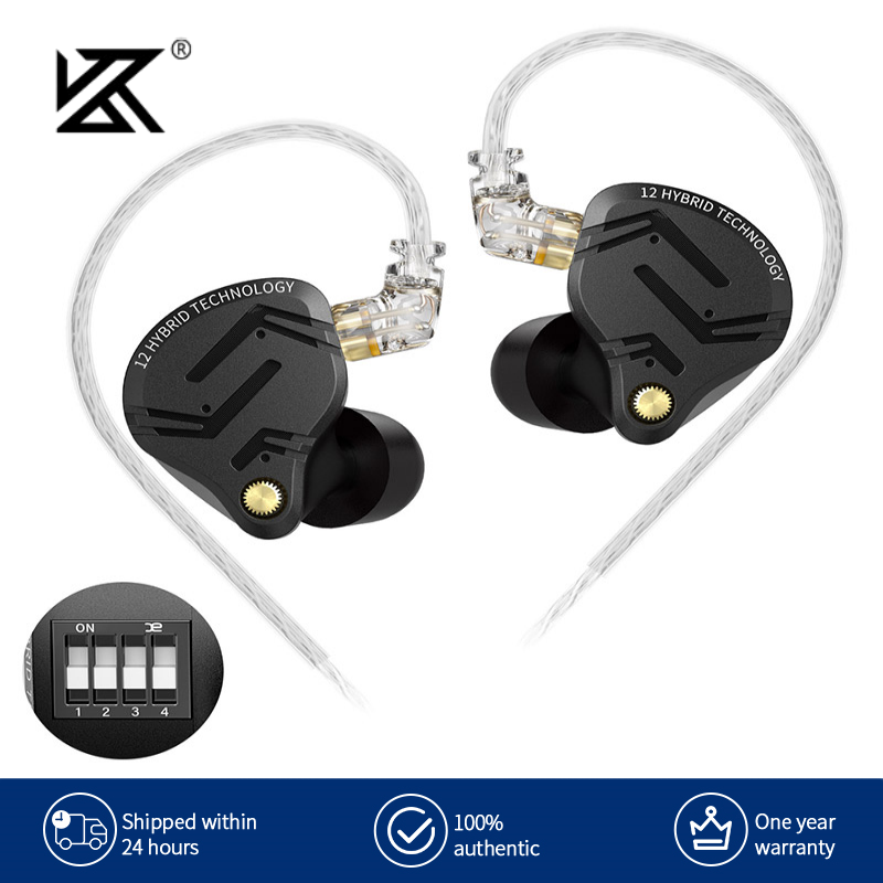 Audio Music Technology - Słuchawki douszne KZ ZS12 PRO X