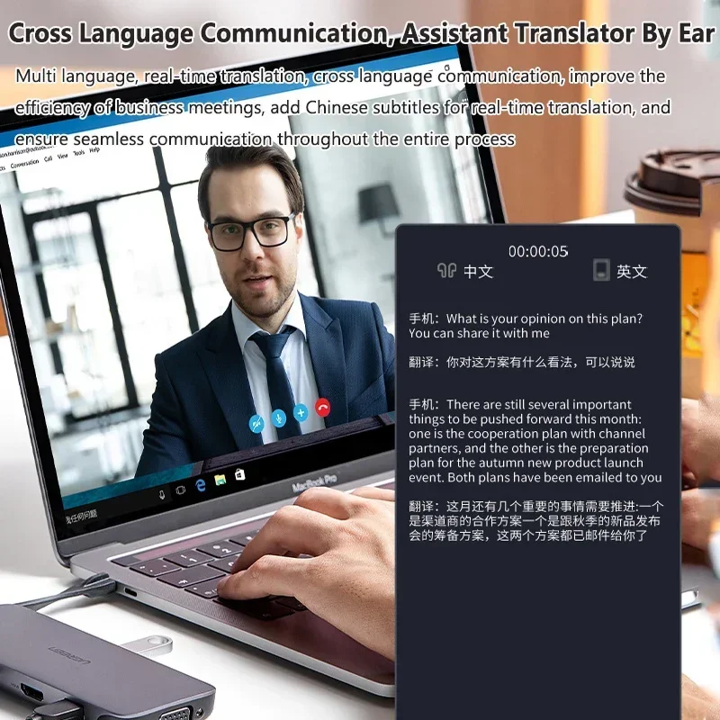 Okulary do tłumaczeń AI, intel – Audio With Music Ai recenzja i cena