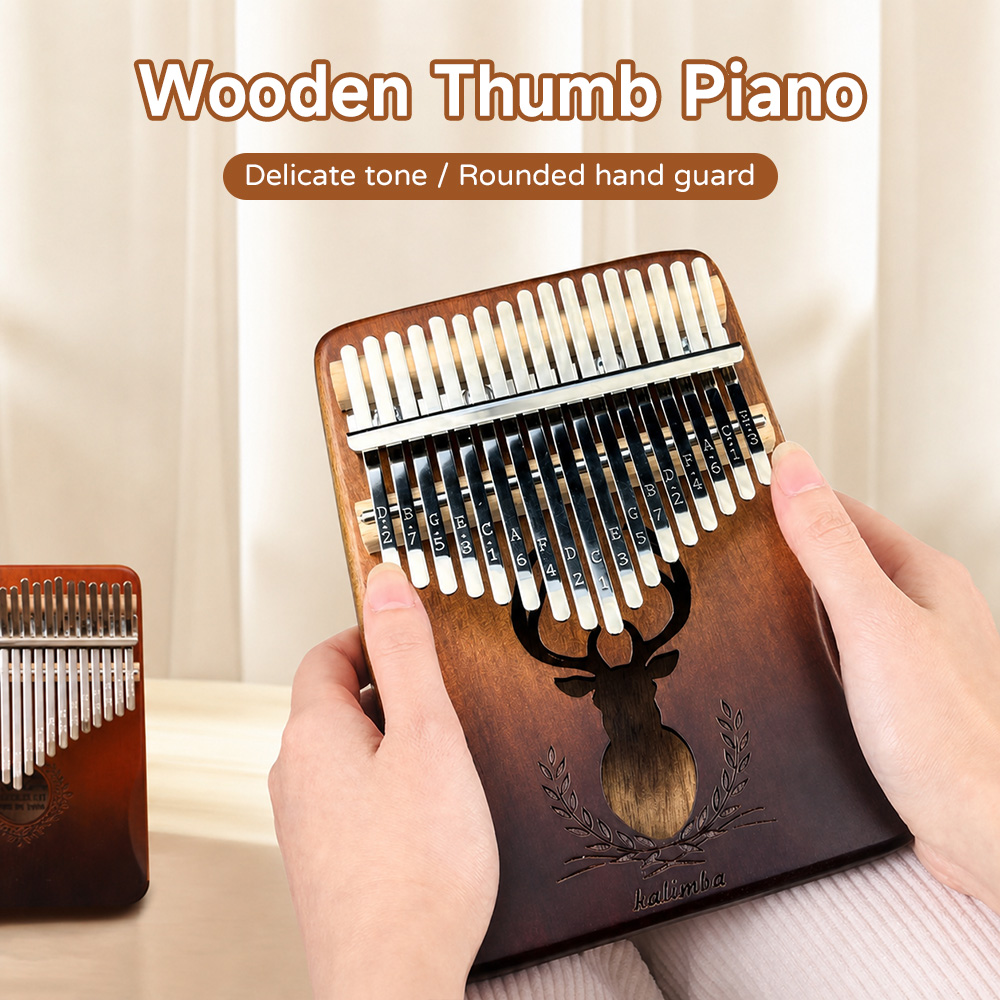 21-klawiszowa kalimba z mahoni – Kalimba Thumb Piano recenzja i cena