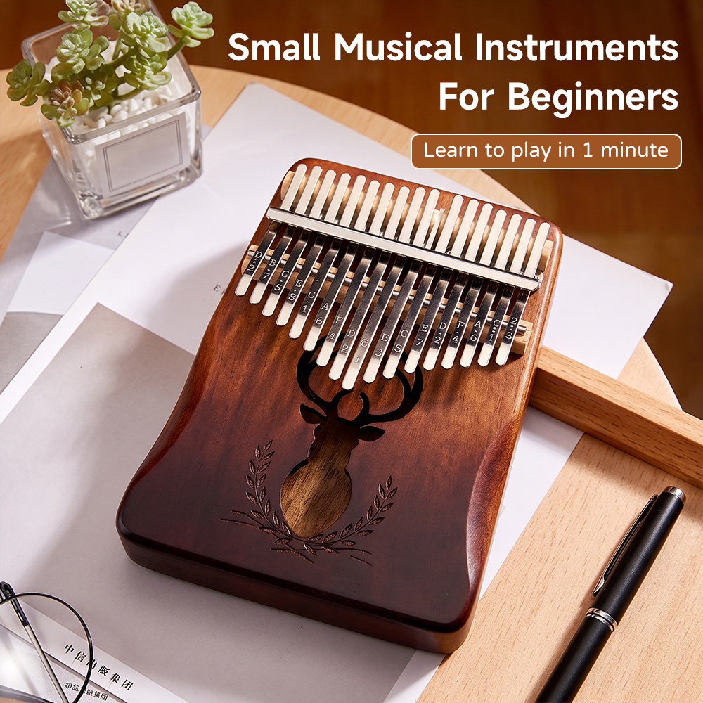 21-klawiszowa kalimba z mahoni – Kalimba Thumb Piano recenzja i cena