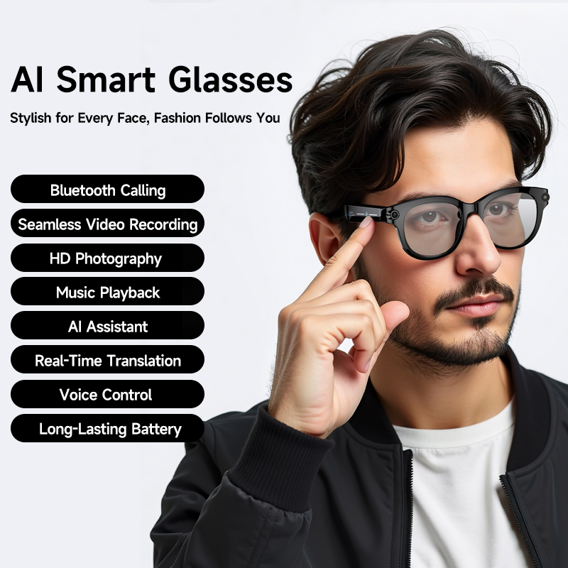 Okulary Lenovo 8K HD AI Smart  – Audio With Music Ai recenzja i cena