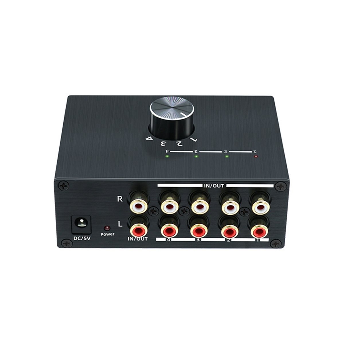 Przełącznik audio stereo 4-kan – Audio Music Converter recenzja i cena