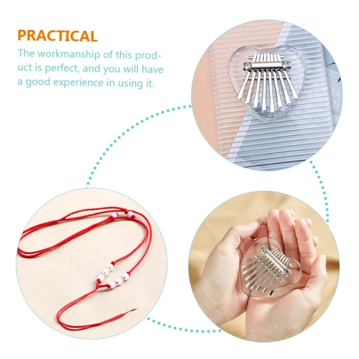 Miwayer 8 klawiszy Mini Kalimb – Kalimba Thumb Piano recenzja i cena