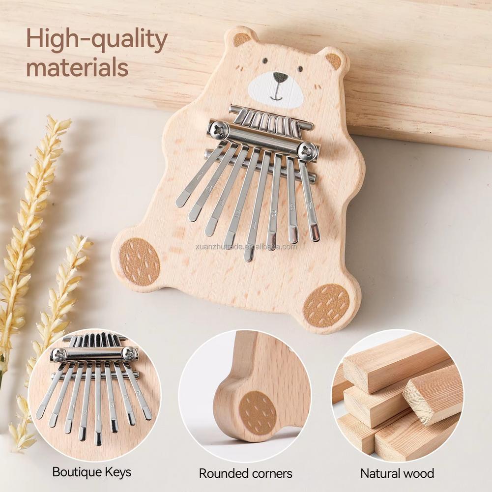 8-klawiszowa Mini Kalimba Prze – Kalimba Thumb Piano recenzja i cena