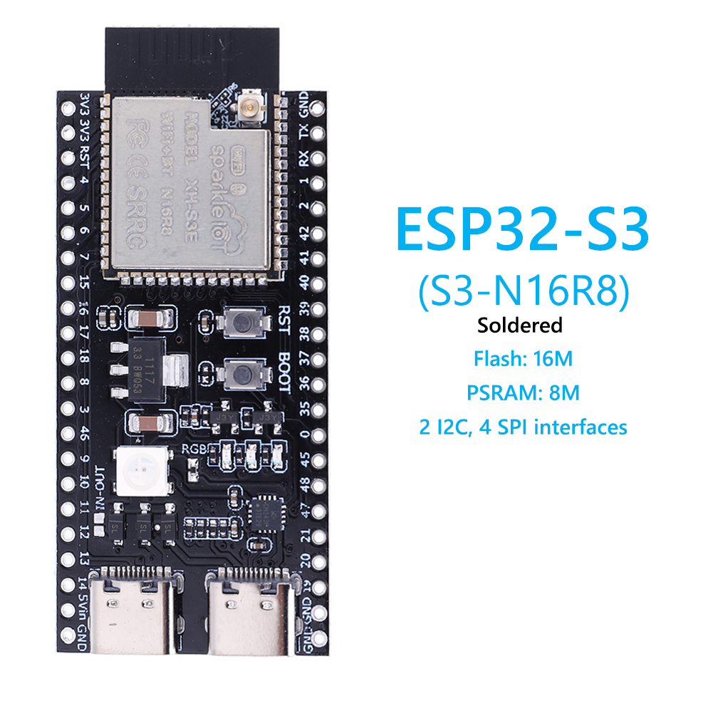 ESP32 S3 N16R8 N8R2 Podwójna p – Audio Music Converter recenzja i cena