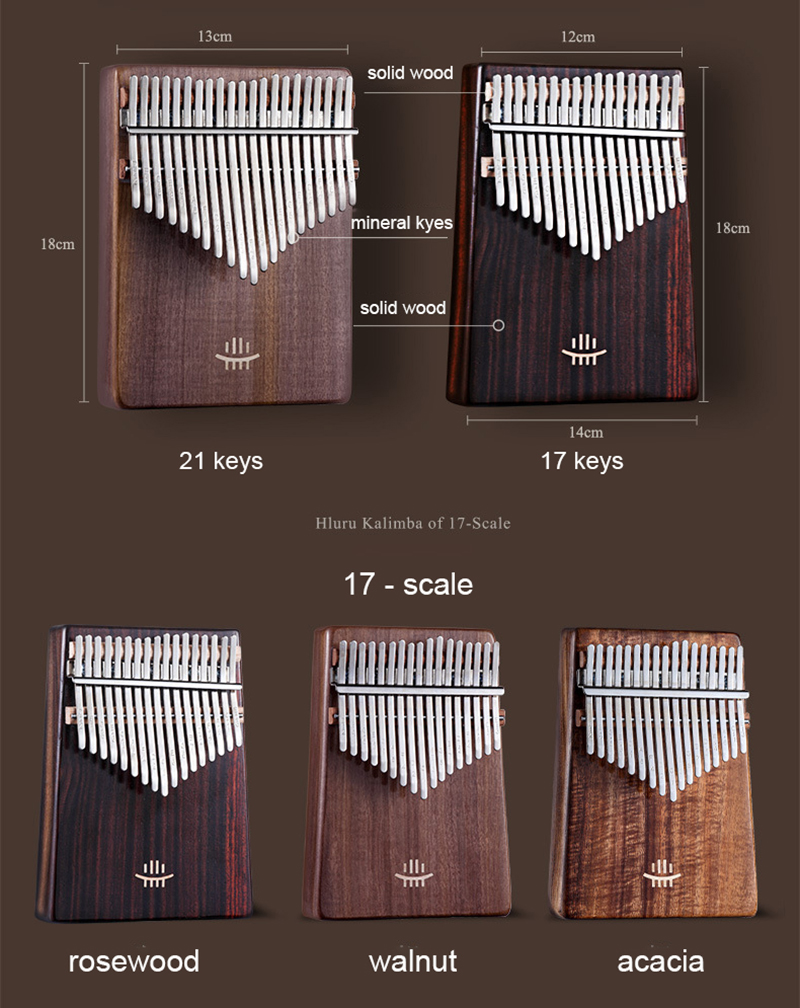 Hluru Kalimba 17 klawiszy z ot – Kalimba Thumb Piano recenzja i cena