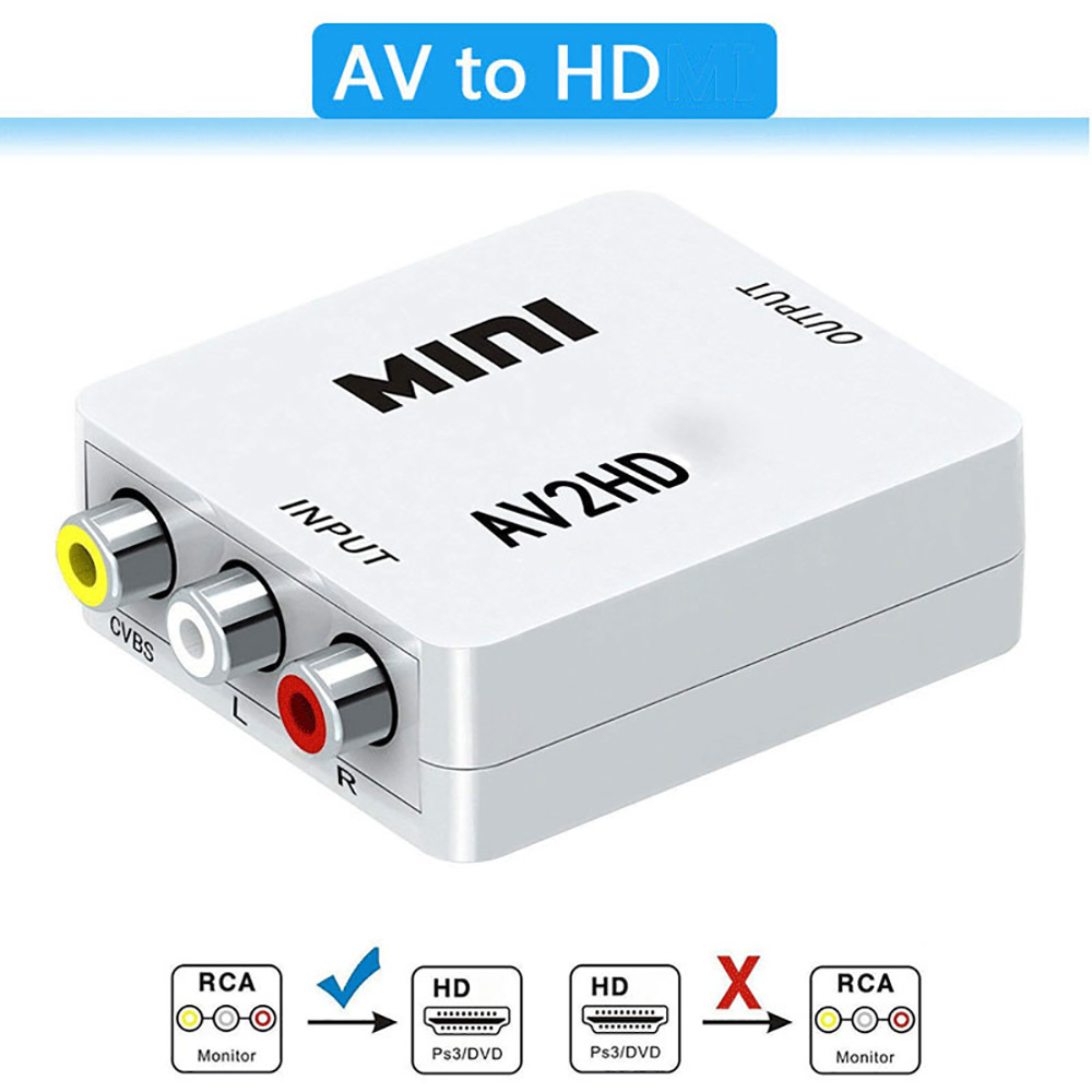 Adapter HDMI-kompatybilny z AV – Audio Music Converter recenzja i cena