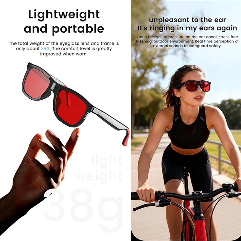 Inteligentne okulary audio AI  – Audio With Music Ai recenzja i cena