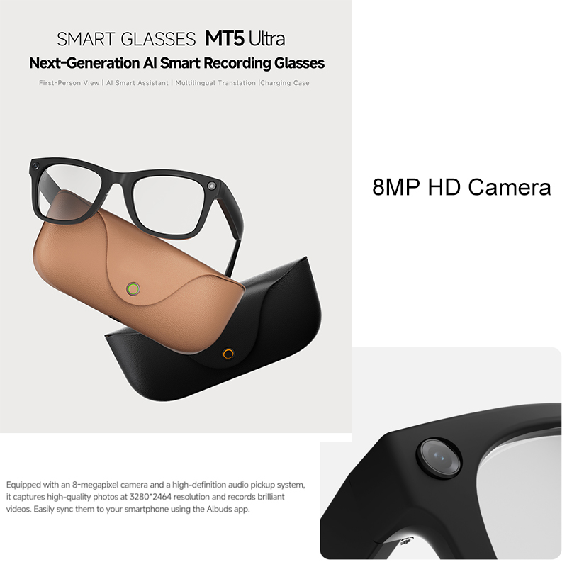Inteligentne okulary AI 2026 H – Audio With Music Ai recenzja i cena