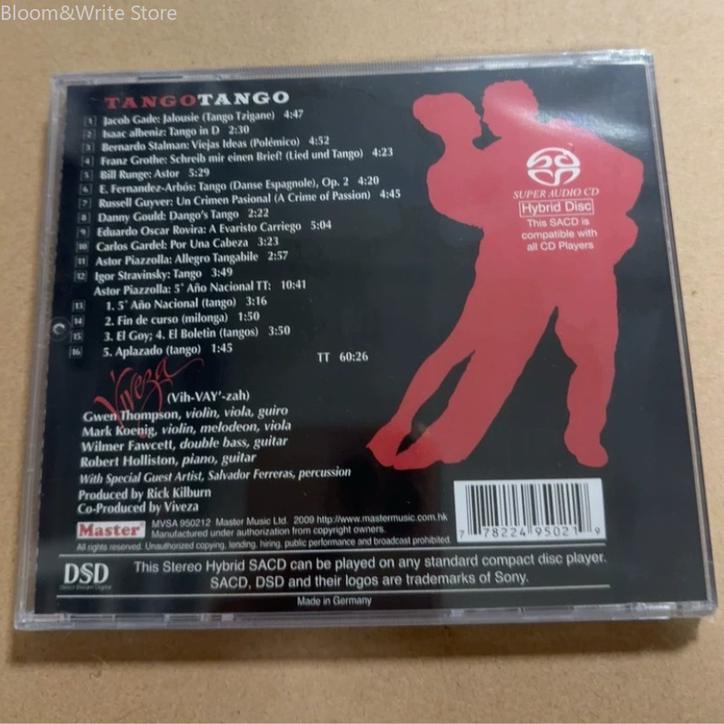 Płyta CD z muzyką tango, HIFI, – Audio Music Test recenzja i cena
