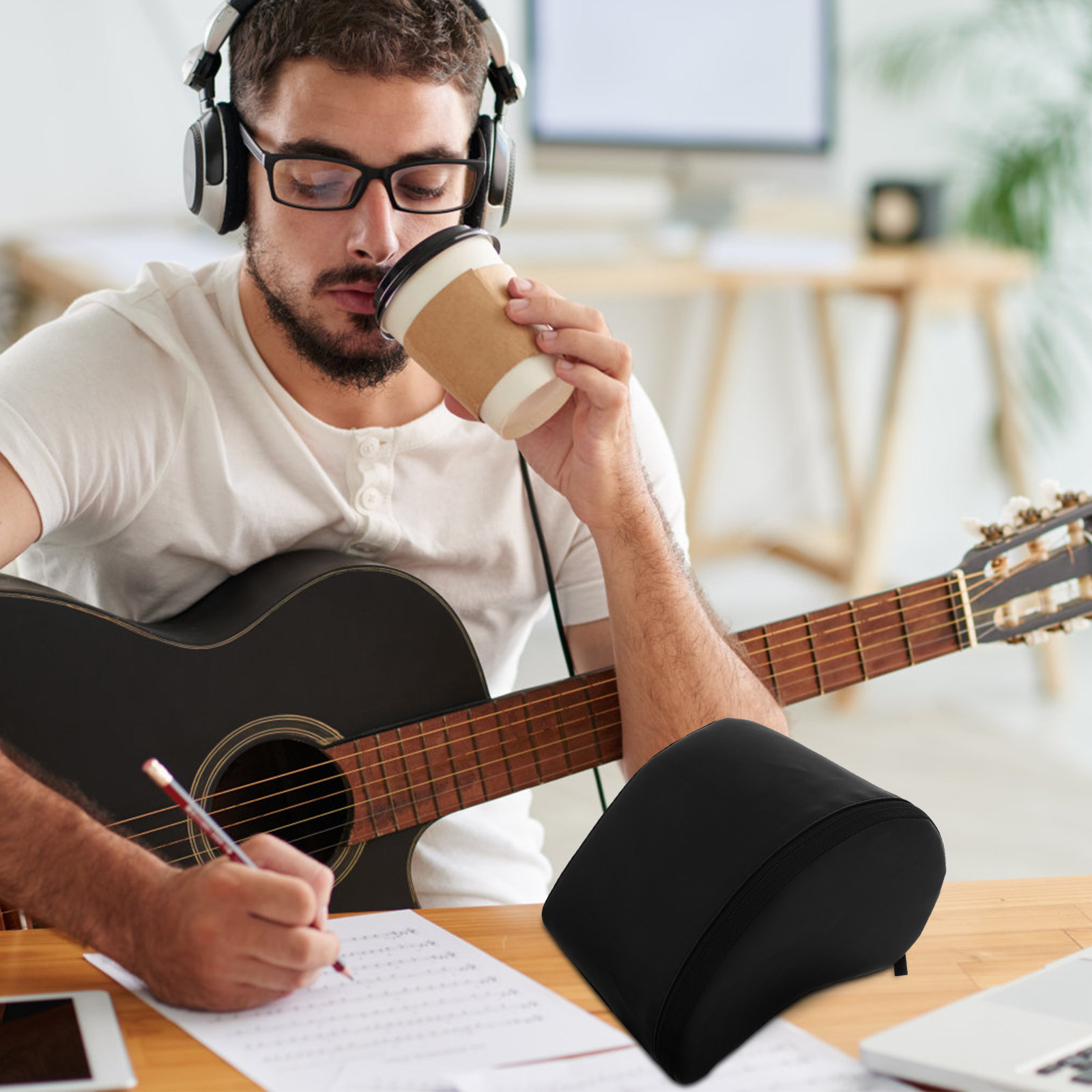 Regulowany pasek, poduszka na  – Guitar Strap Padded recenzja i cena