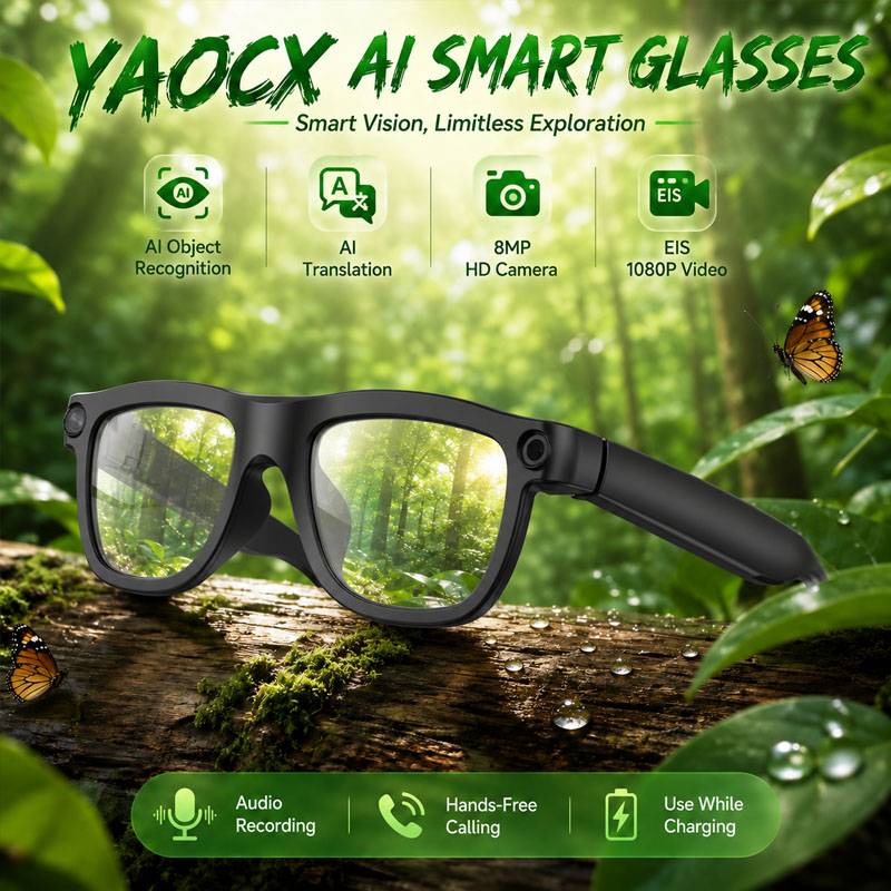 Inteligentne okulary AI z funk – Audio With Music Ai recenzja i cena