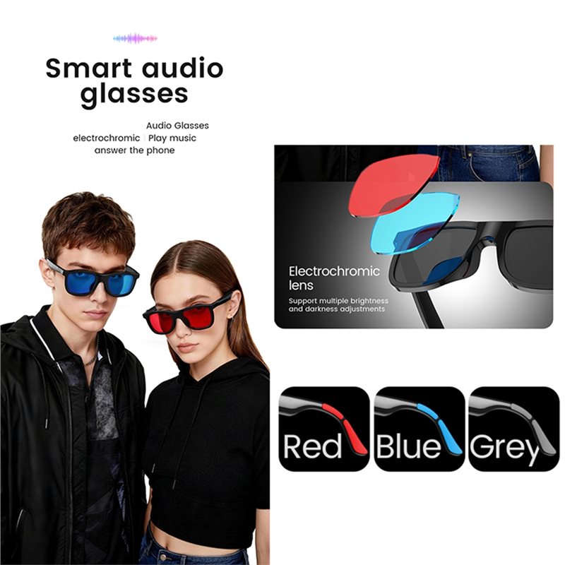 Okulary audio Y43A-AI Smart Au – Audio With Music Ai recenzja i cena