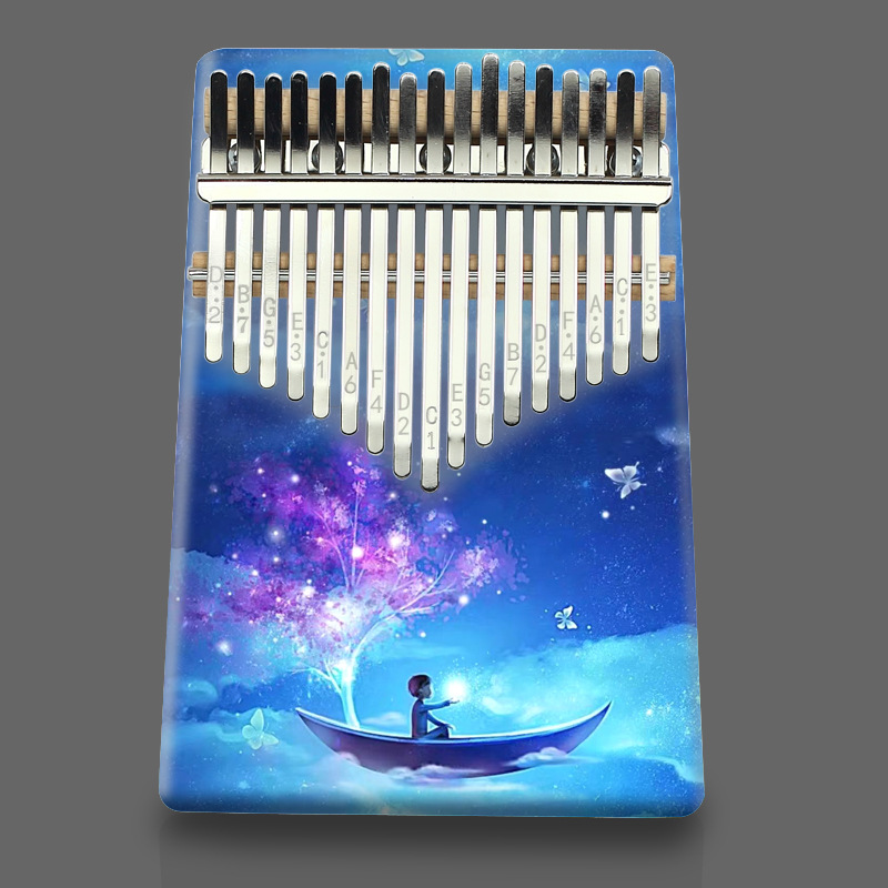 17-tonowa Kalimba Kolorowa Kla – Kalimba Thumb Piano recenzja i cena