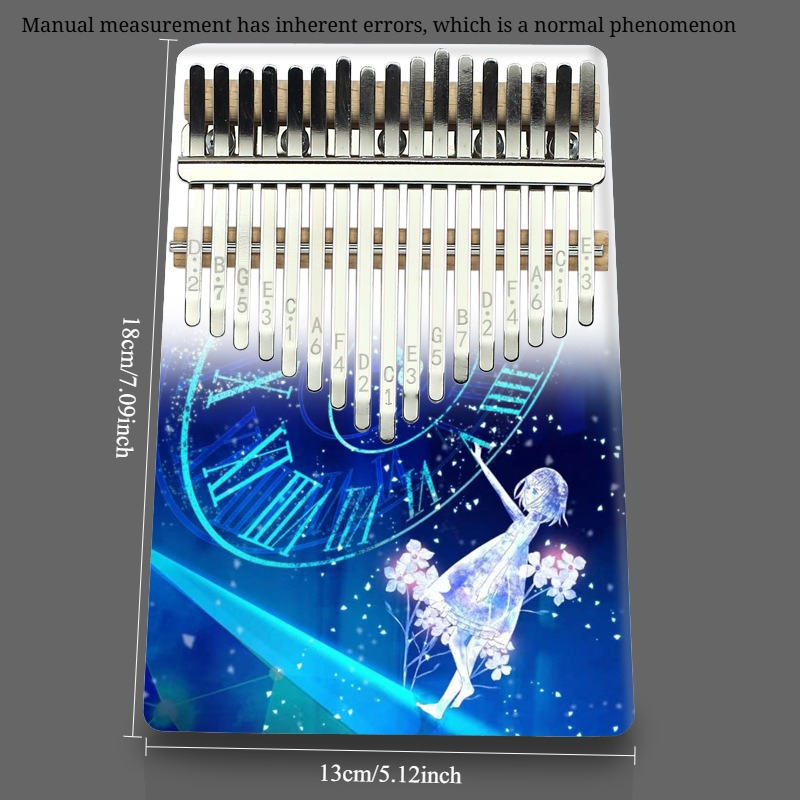 17-tonowa Kalimba Kolorowa Kla – Kalimba Thumb Piano recenzja i cena