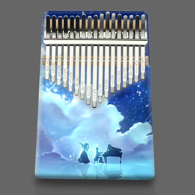 17-tonowa Kalimba Kolorowa Kla – Kalimba Thumb Piano recenzja i cena
