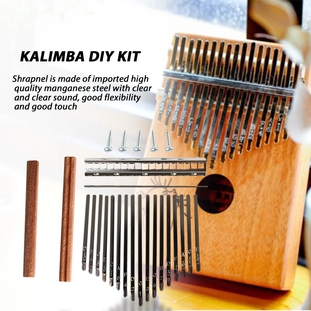 DIY 17-tonowe klucze Kalimba Z – Kalimba Thumb Piano recenzja i cena