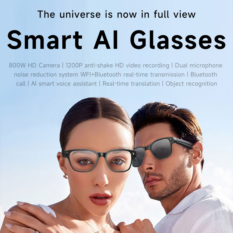 Inteligentne okulary AI z 8-me – Audio With Music Ai recenzja i cena