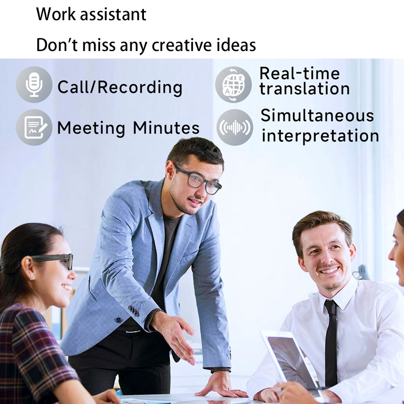Inteligentne okulary AI z 8-me – Audio With Music Ai recenzja i cena