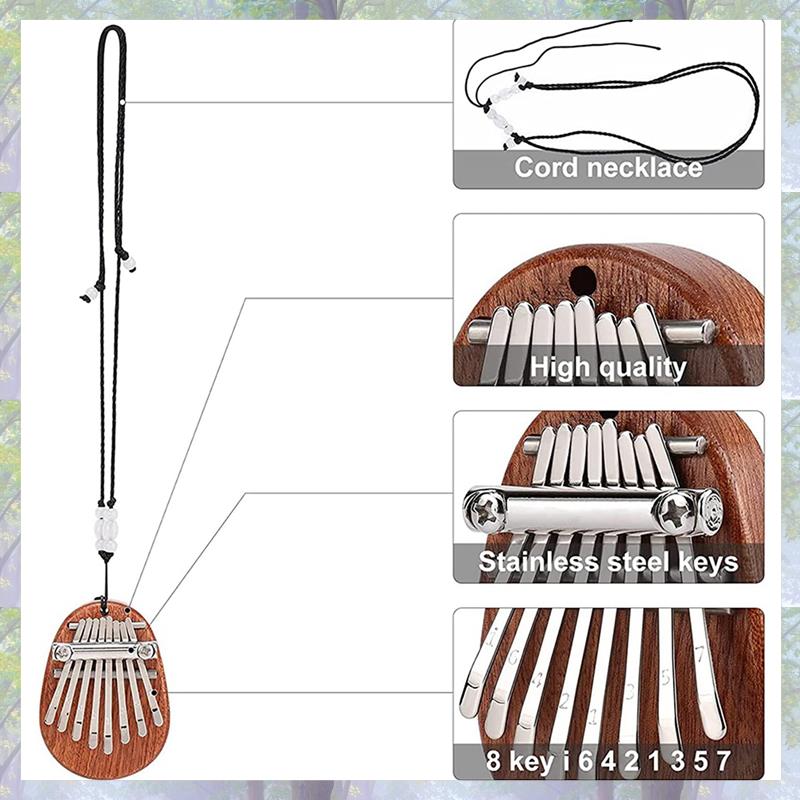 Nowość 4 szt. Kalimba Pianino  – Kalimba Thumb Piano recenzja i cena
