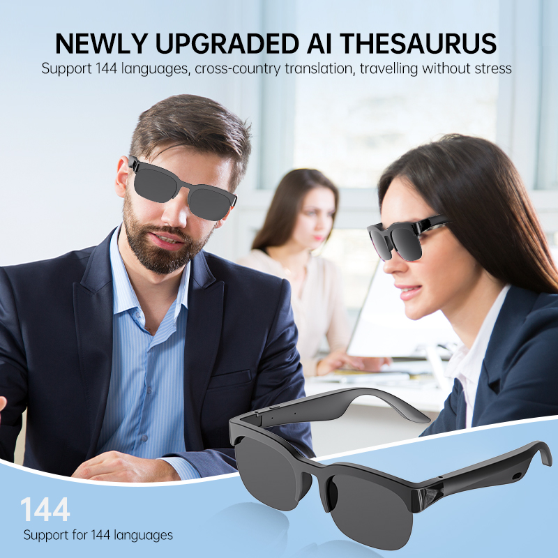 Inteligentne okulary audio z A – Audio With Music Ai recenzja i cena